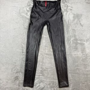 Spanx Leggings Women’s Medium Black Faux Leather Pants
